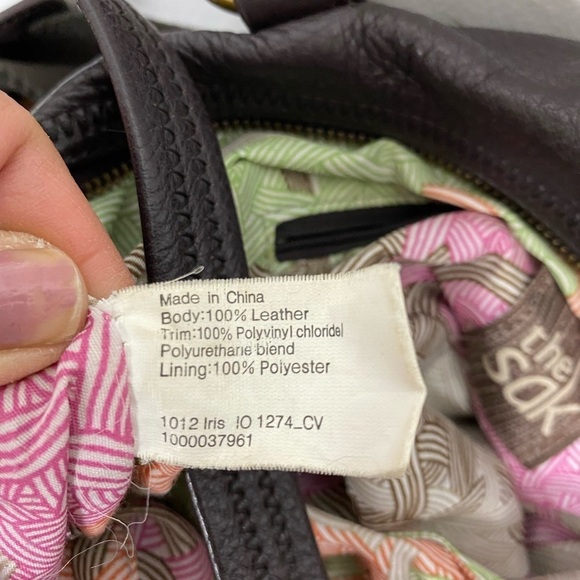 The Sak pebbled leather crossbody satchel - Picture 15 of 16